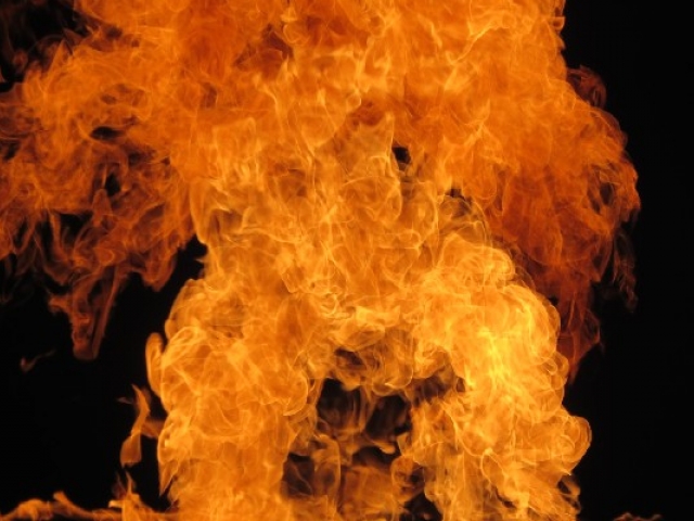 incendio de un vehículo 